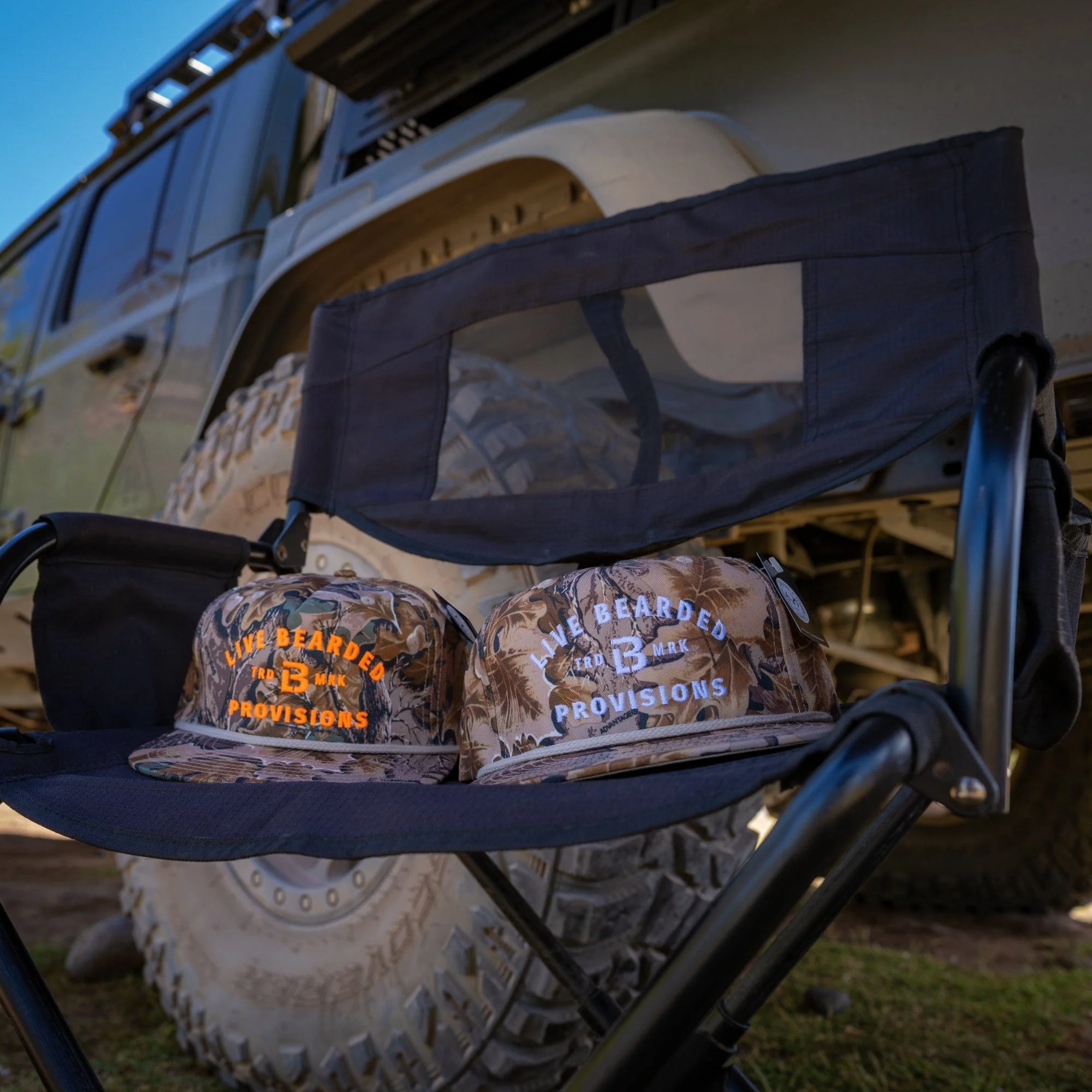 LB Provisions Camo Hat - Image 5