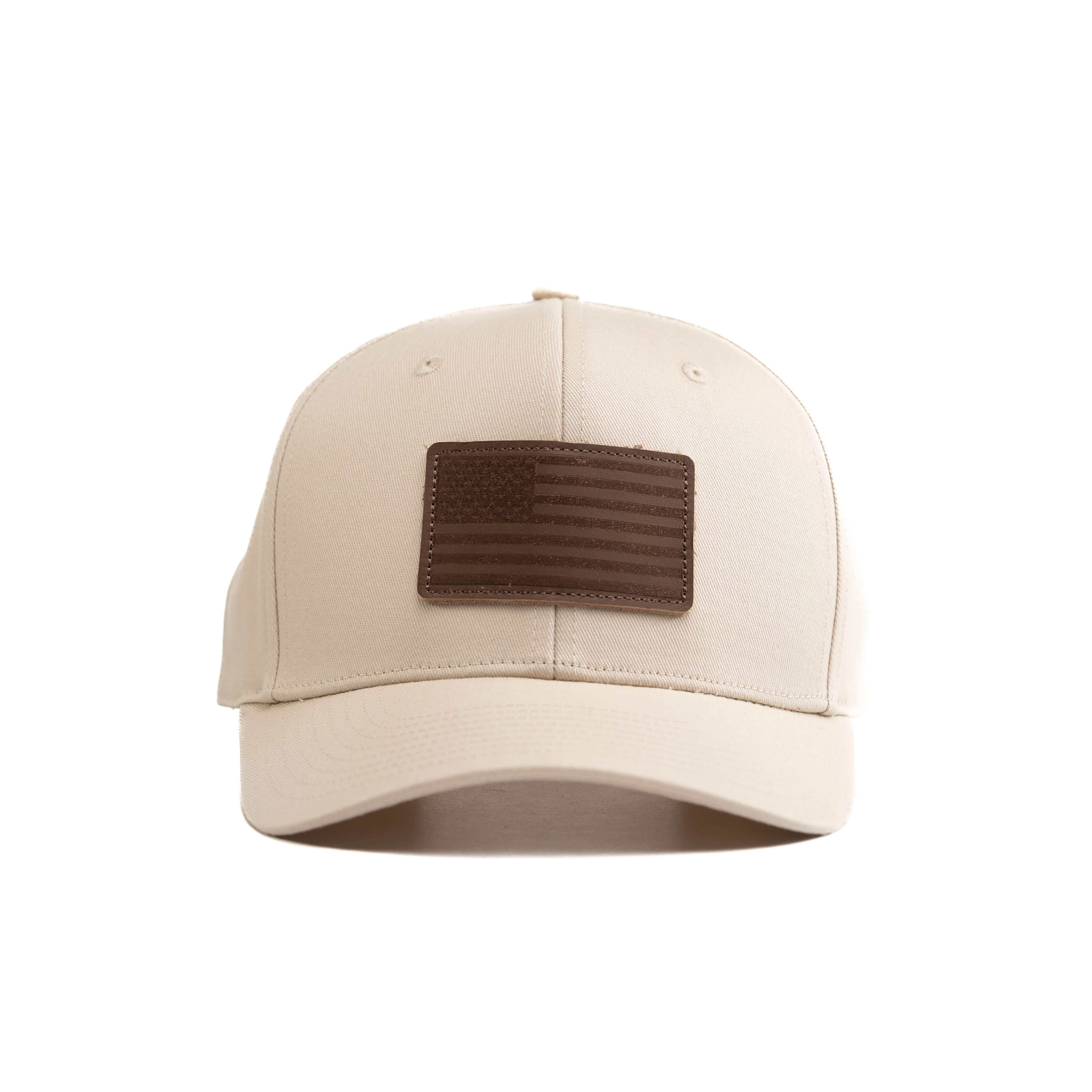 Leather Flag Hat