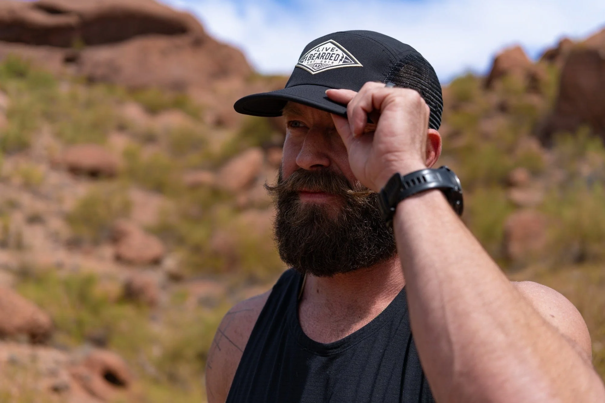 LB Diamond Camper Hat - Image 4