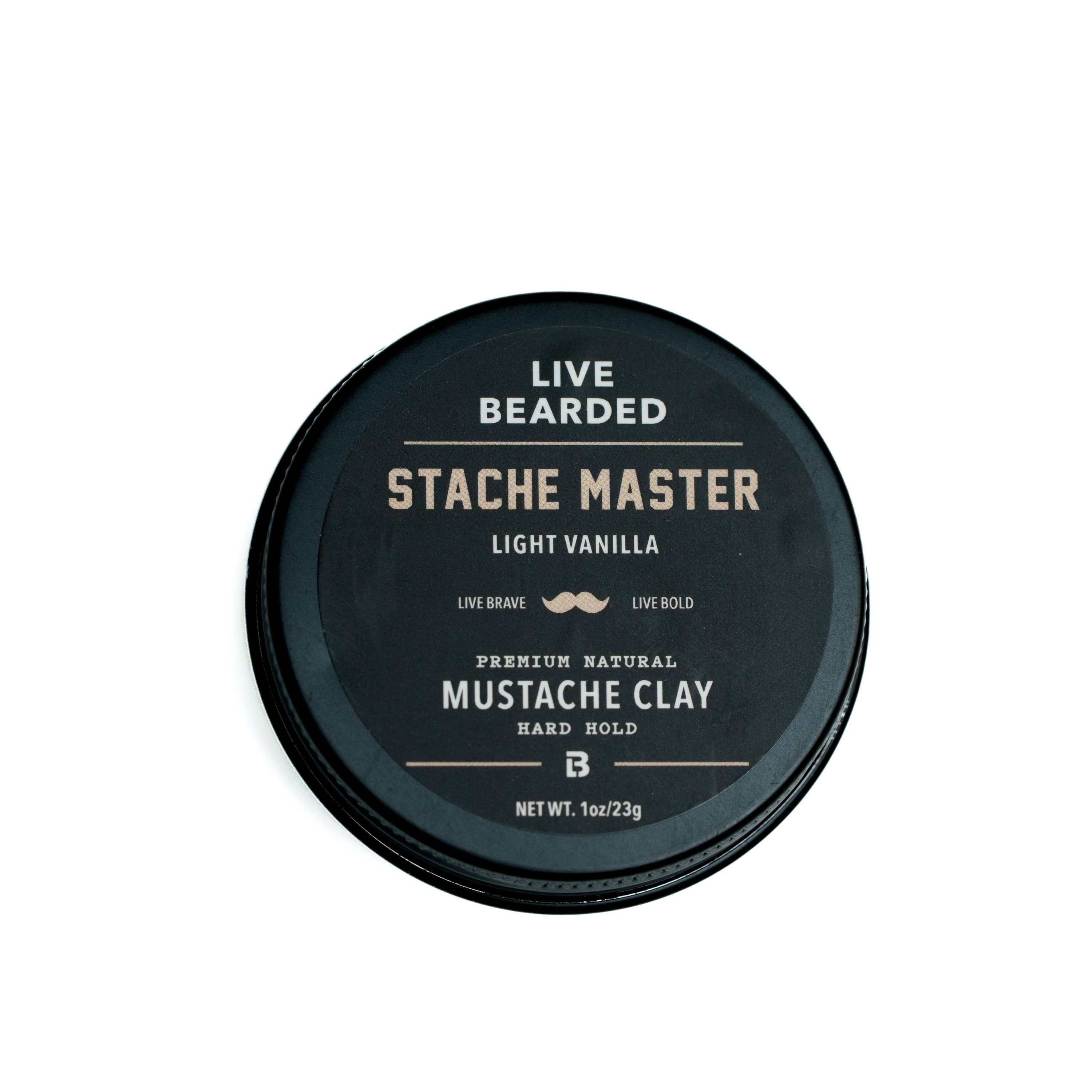 Stache Master Hard Hold Mustache Clay - Image 3